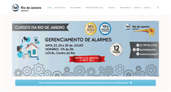 Desktop Screenshot of isarj.org.br